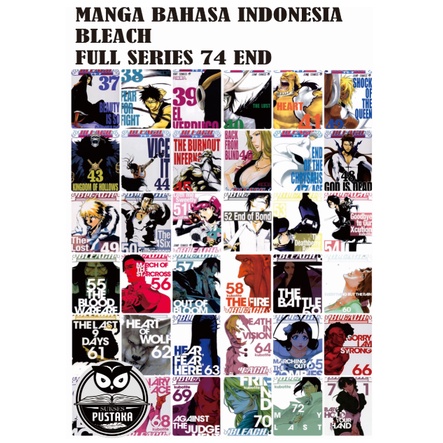 [INDONESIA] BUKU KOMIK BLEACH FULL 74 SERI PLUS STIKER BY MANGA KUBO TITE [ORIGINAL]