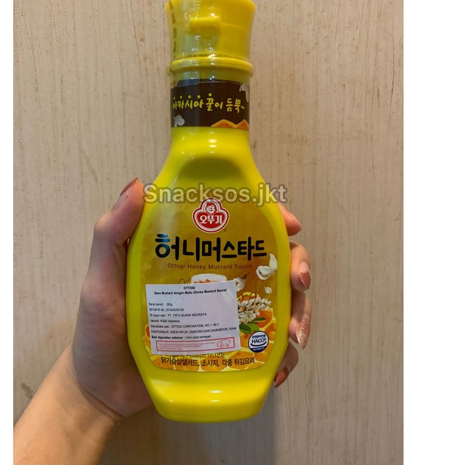 

SALE✅OTTOGI HONEY MUSTARD SAUCE - SAUS MUSTARD DENGAN MADU KOREA|SQ5