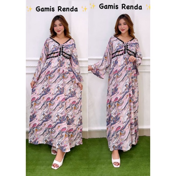 gamis Renda by ratu/Daster nagita by Ratu