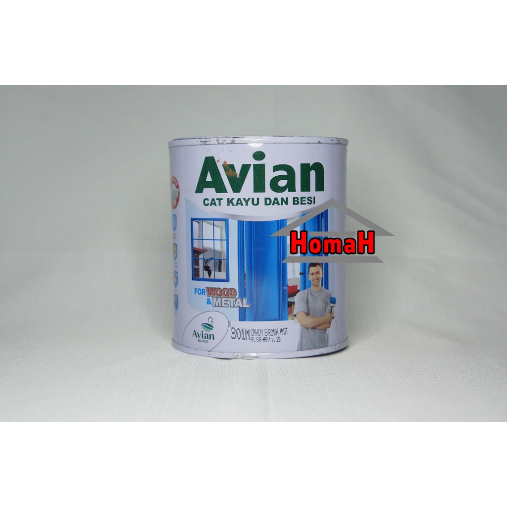 AVIAN | Cat Kayu dan Besi 1 Kg Glossy