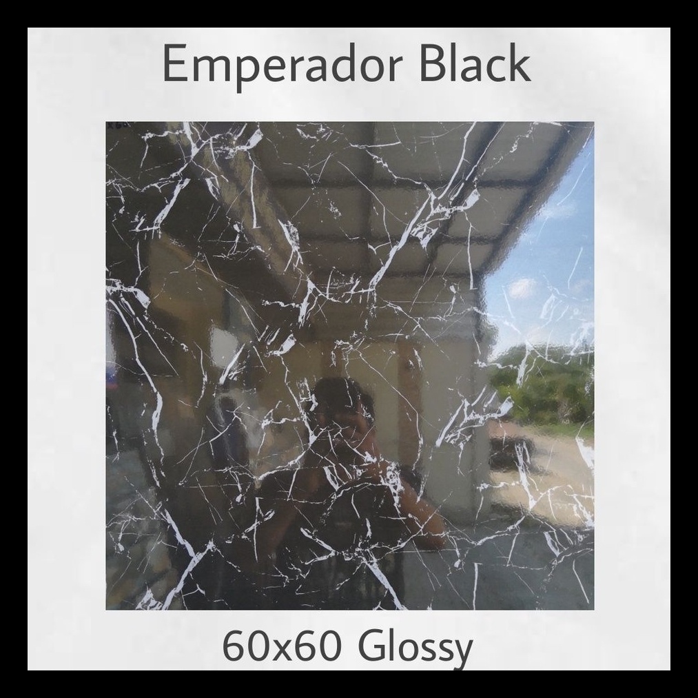 Keramik Lantai Concord 60x60 Emperador Black