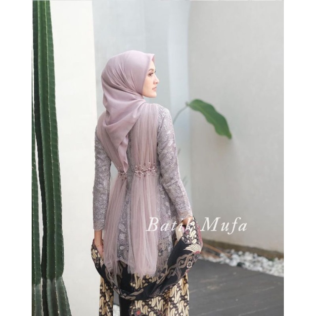 SET COUPLE KEBAYA ZARA SERIES MAUVE | KEBAYA MODERN KEBAYA LAMARAN TERBARU