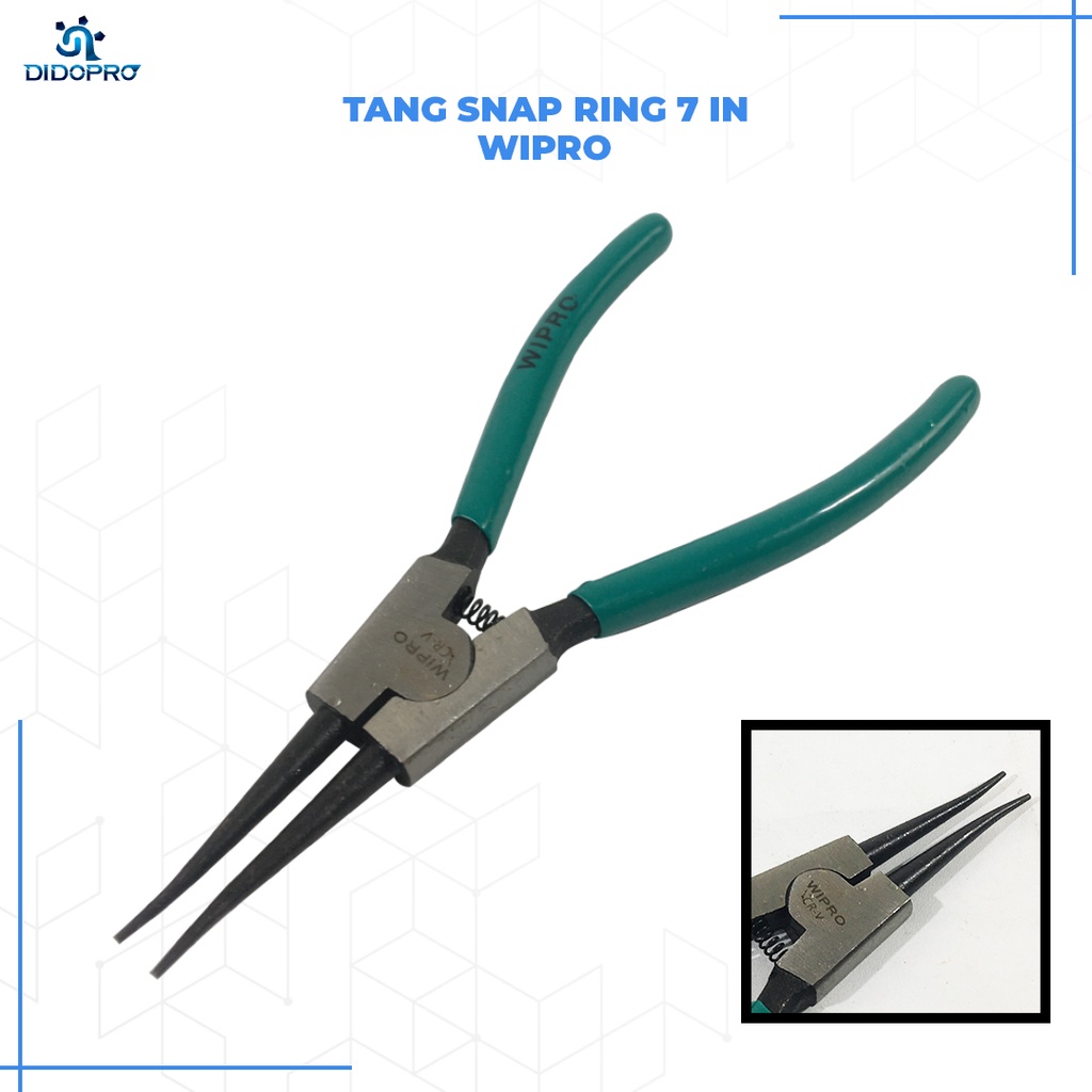 TANG SNAP RING LURUS BUKA DAN LURUS TUTUP 7&quot; WIPRO
