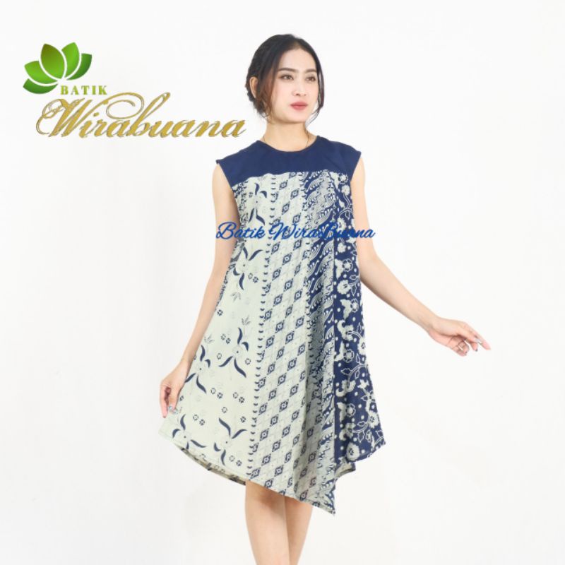 Dress Batik Solo Sragen High Quality