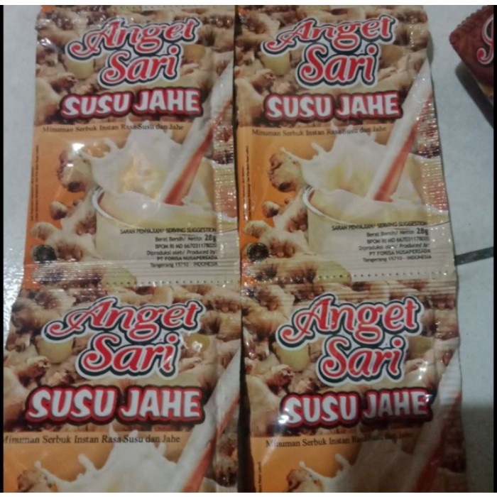 

ANGET SARI SUSU JAHE 34 GR ISI 10 SACHET