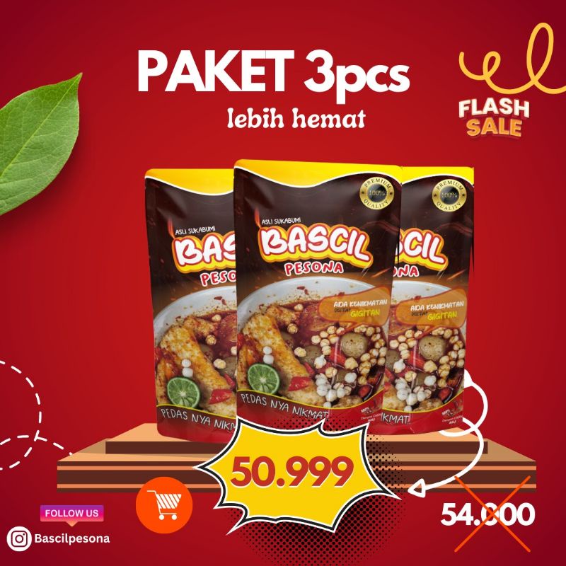 

paket baso aci pesona 3pcs