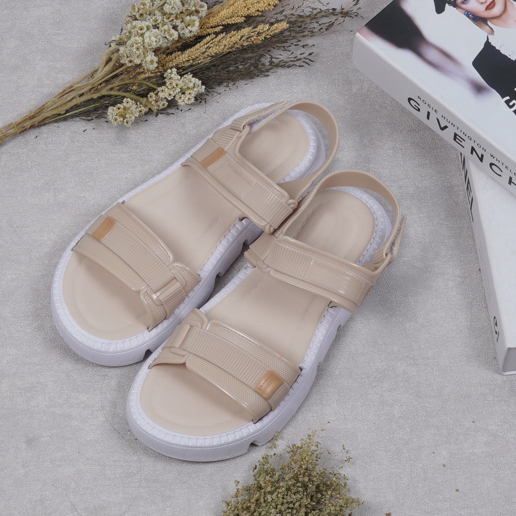 Sandal Wanita Tali Gunung Jelly Jessy - Sandal Wanita Import