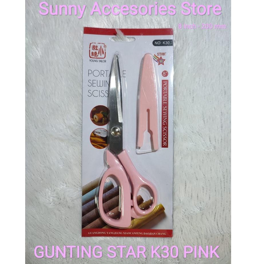 

(L(26») Gunting Kain Star K31 - K30 Original Product *Warna Random* terviral
