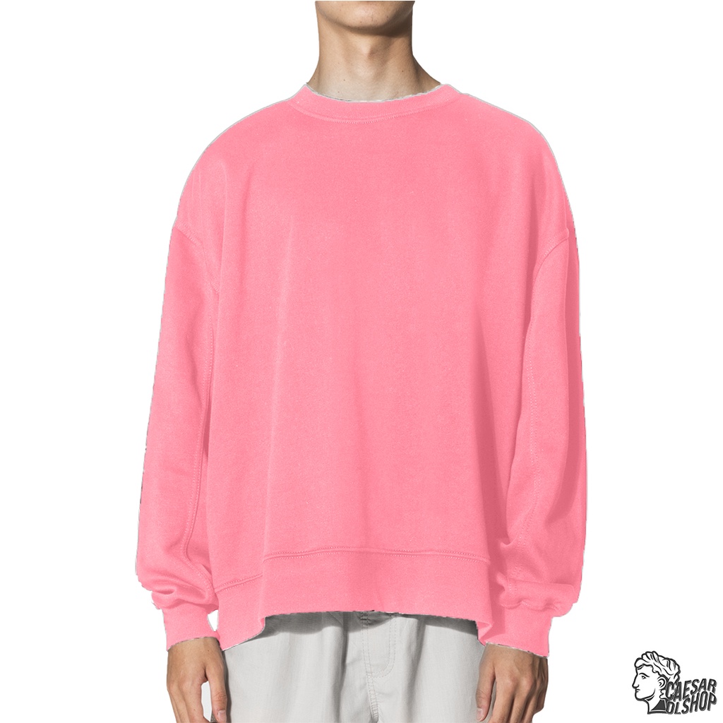 Caesar Olshop - Crewneck Unisex - Vibrant Pink