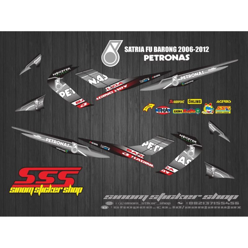 SATRIA FU BARONG 2012-2016 PETRONAS