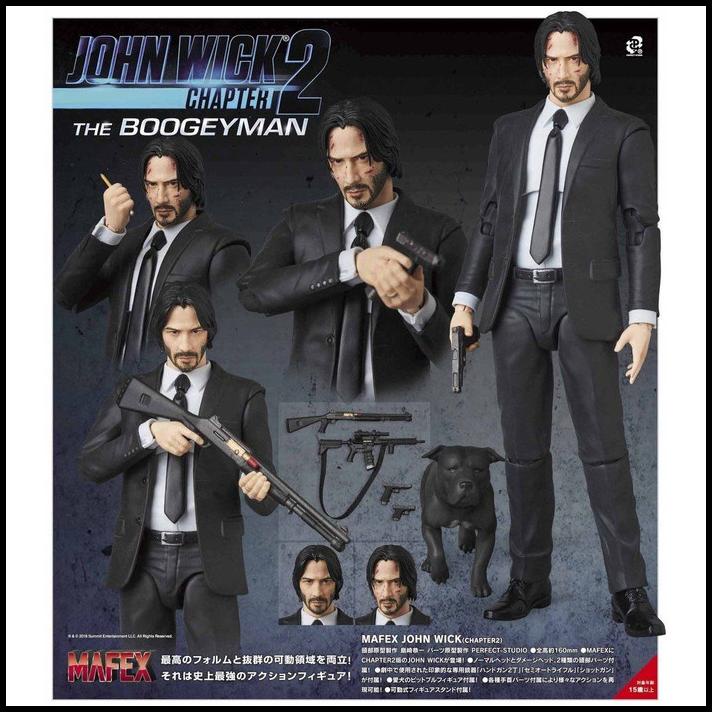Mafex John Wick Shf Figure Figma