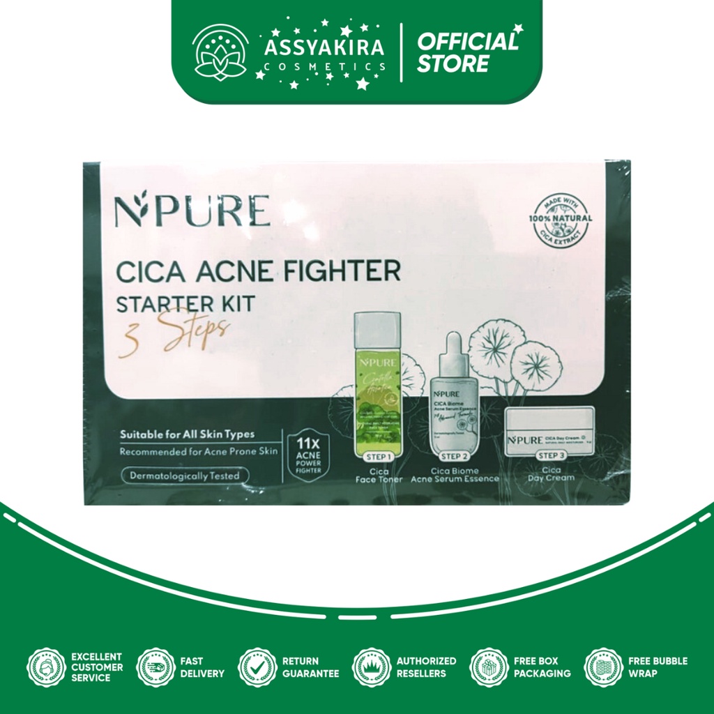 Npure Cica Acne Fighter Starter Kit 3 Steps