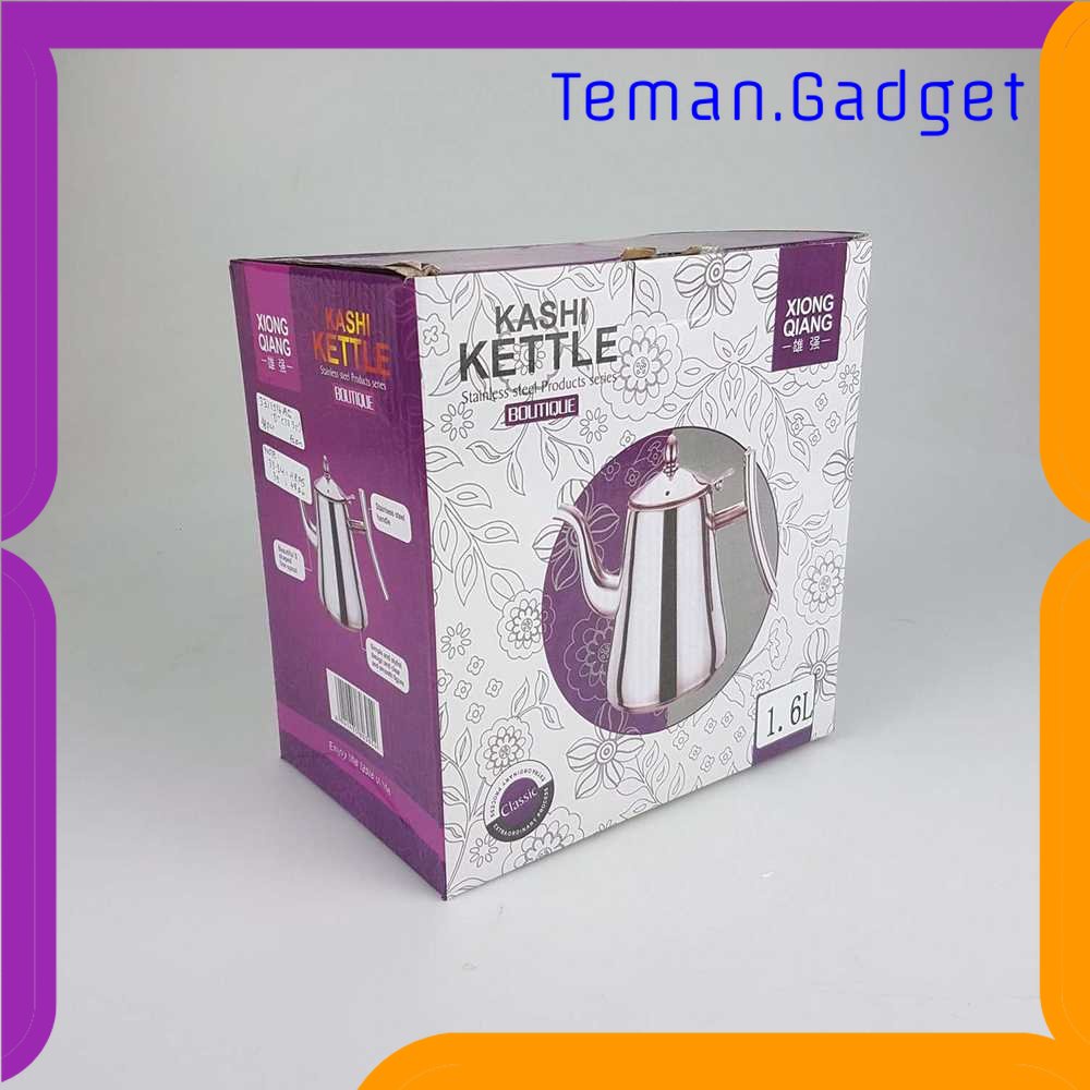 TG - DPR XIONG QIANG Kettle Teko Air Teh Kopi Kettle Teapot 1.6L with Filter - HS4012