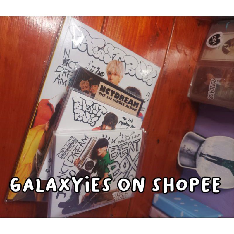 ALBUM ONLY NCT DREAM BEATBOX DIGIPACK JENO CHENLE MY FIRST AND LAST MFAL