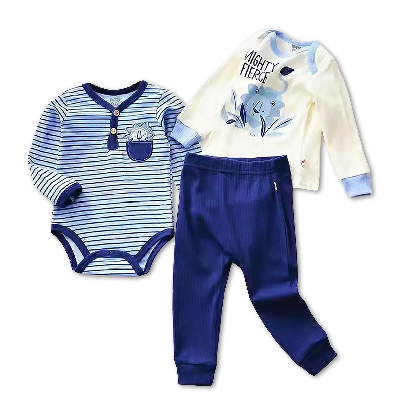 3-Piece Bodysuit Pant Set