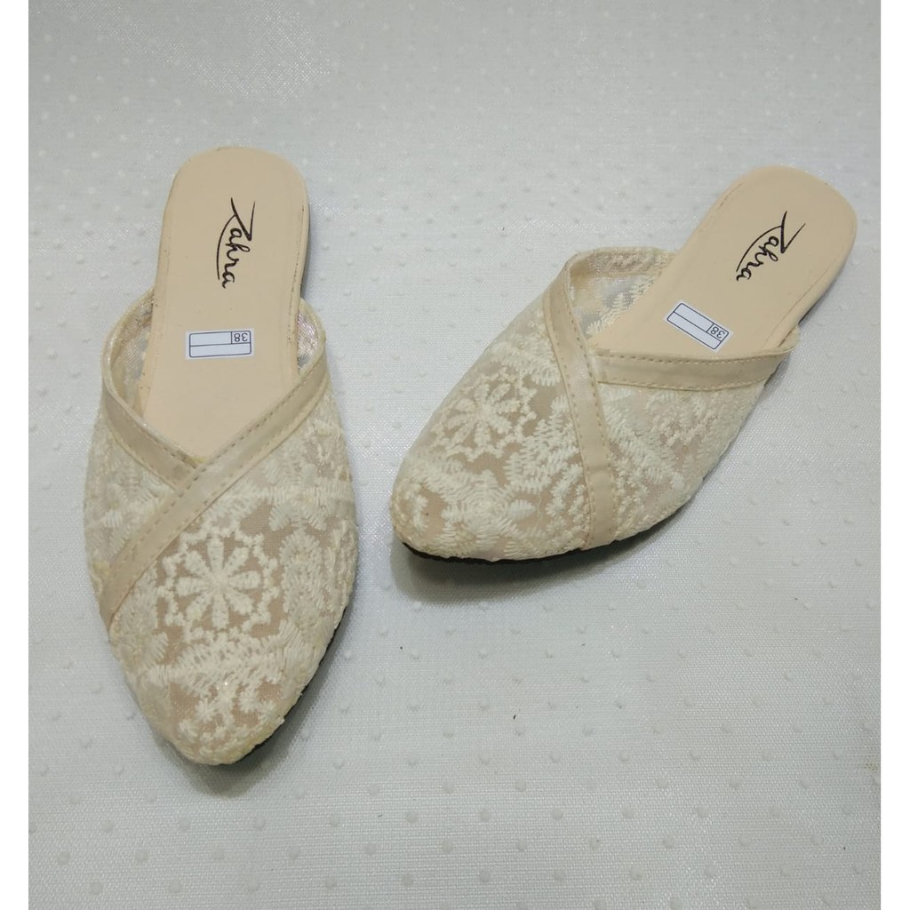 Sandal Selop Wanita Viral/Sandal Wanita Busa Silang Termurah Cod Arlaine - Monroe Sandal Slop Wani