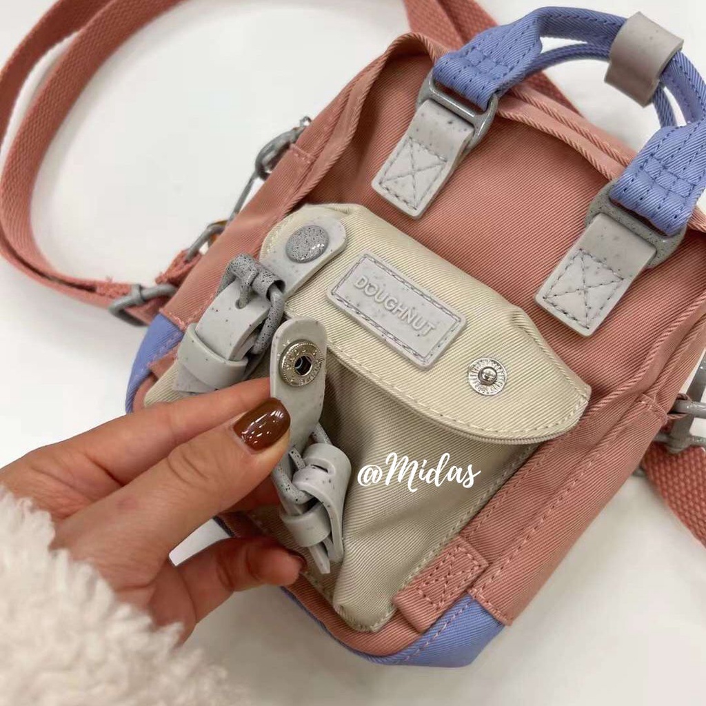 7.7 BIG SALE !! TAS SLINGBAG / TAS SELEMPANG DOUGHNUT MACAROON TINY MONET SERIES