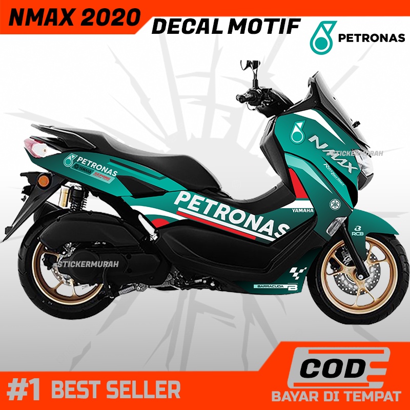 DECAL MOTOR NMAX NEW MOTIF PETRONAS DECAL PETRONAS MOTOR NMAX 2020