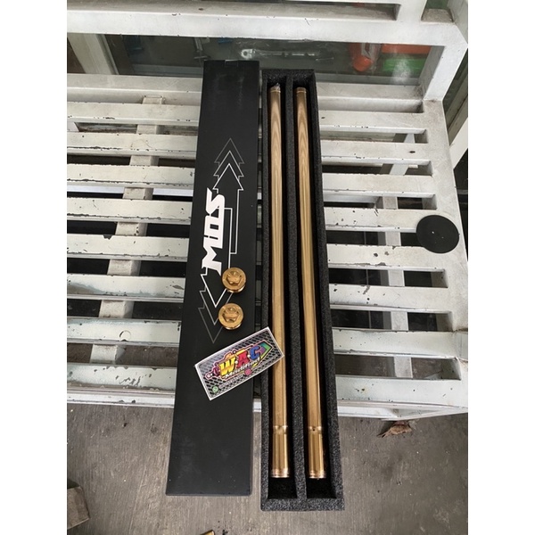 as shock 31 dan 33 depan gold set tutup pnp gl mp tiger ninja vixion