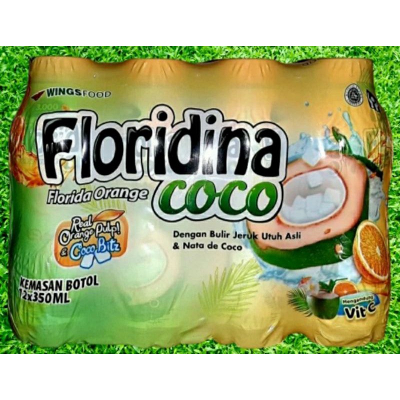 

Floridina Coco 350 ml (isi 12 botol/krat)