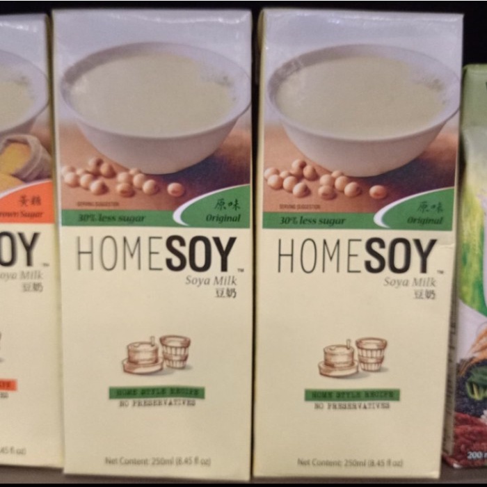 

Homesoy soya milk original 250ml