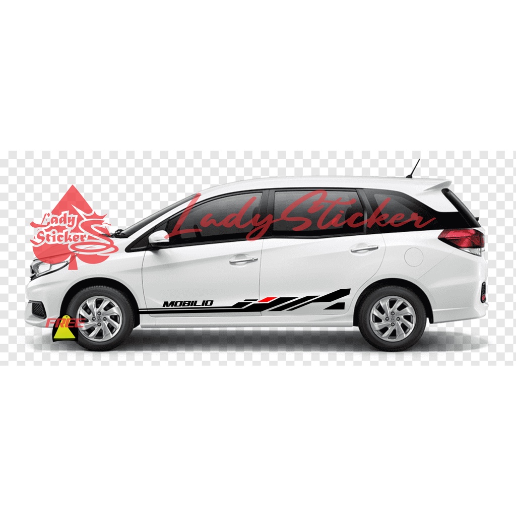 cutting sticker mobil mobilio striping sticker mobil honda mobilio