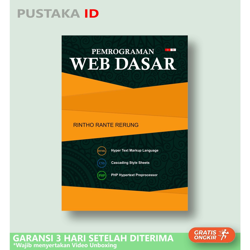 Jual Buku Pemrograman Web Dasar Rintho Rante Rerung Shopee Indonesia