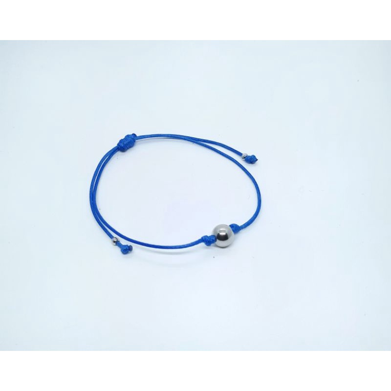 Basic Anklet Titanium Gelang Kaki Bandul Titanium Anti Karat Pria Wanita