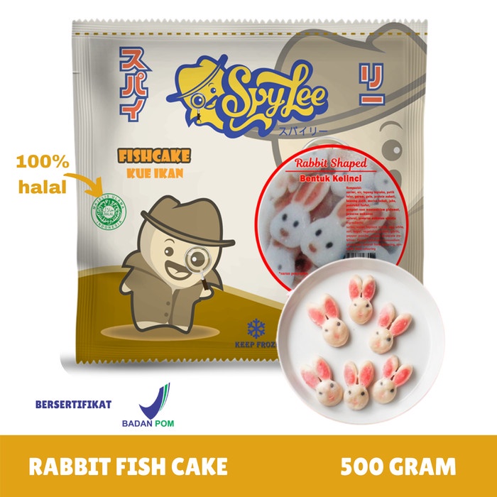 

✿ BISA COD✿ BAKSO IKAN KELINCI RABBIT BASO FROZEN FOOD MAKANAN INSTAN 500GR SPYLEE