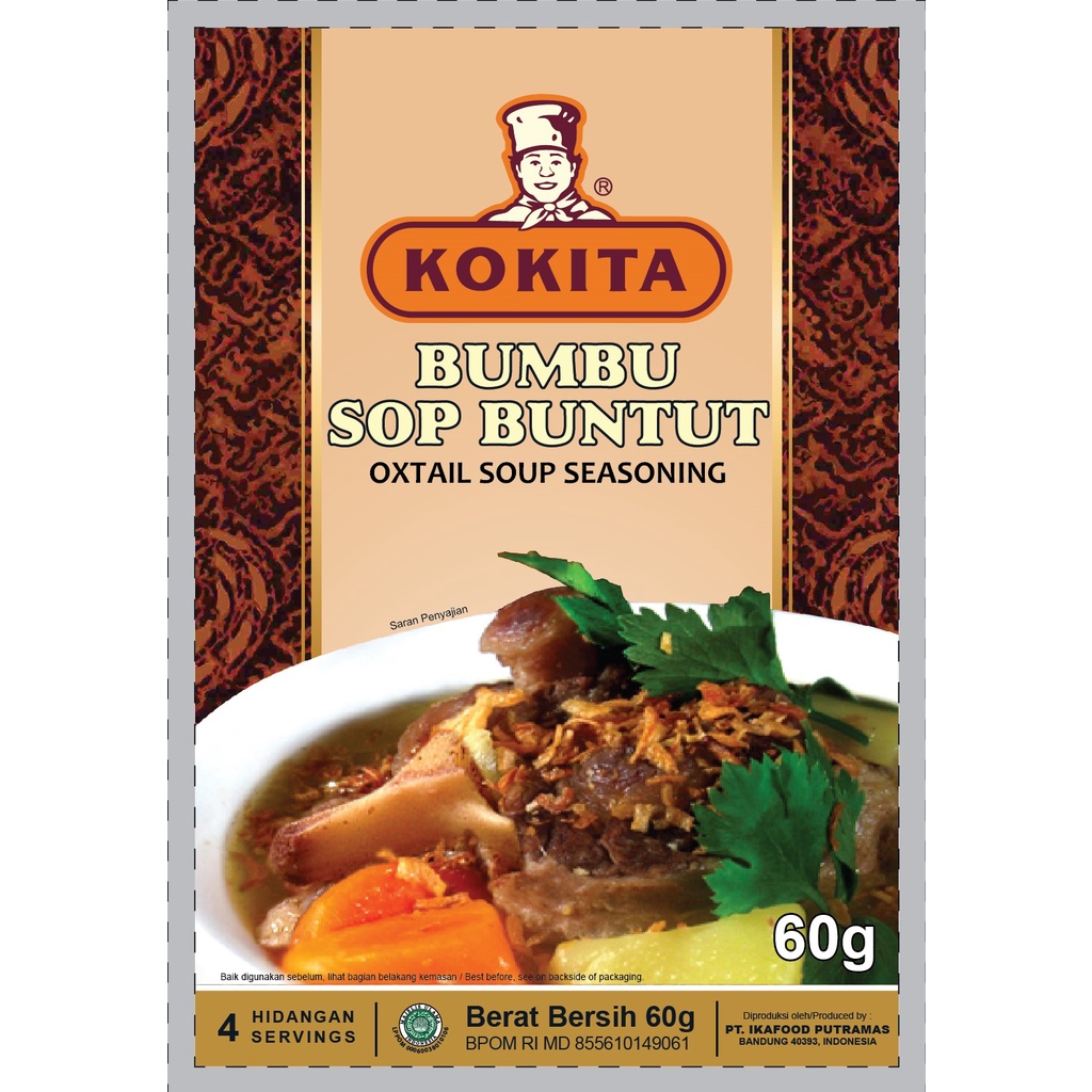 

Kokita Bumbu Sop Buntut 60gr
