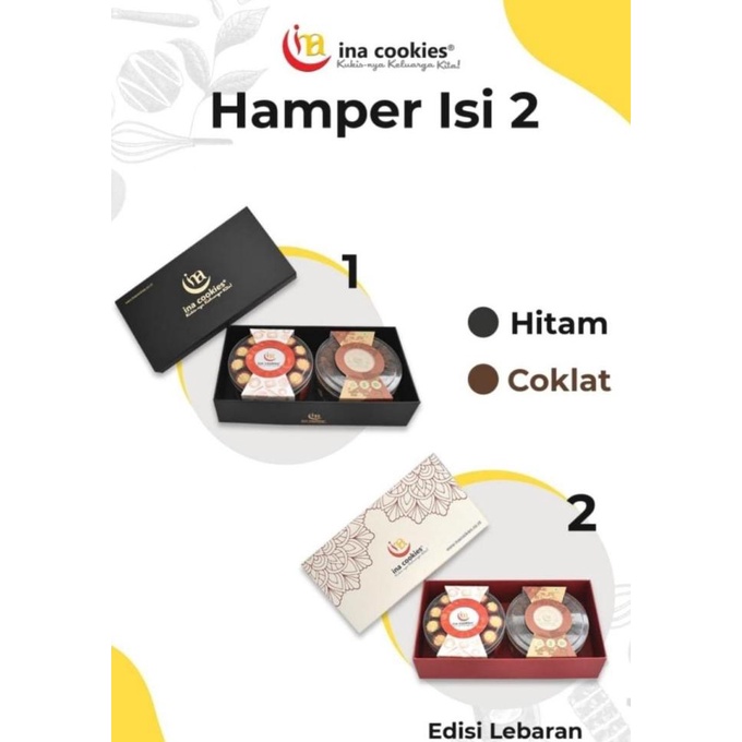 

Hampers Ina Cookies Parcel Lebaran Kue Kering Kombinasi atau Reguler