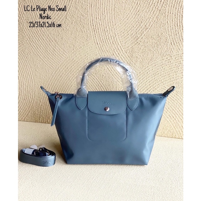 Lc le pliage neo small top handle nordic blue
