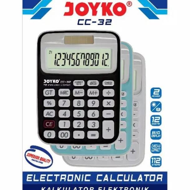 

Calculator Kalkulator Joyko CC32