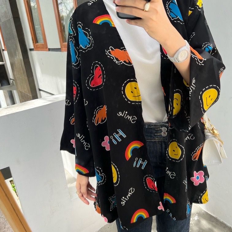 Tq88indonesia Fashion Baju Cardigan Wanita Terbaru /  AURELIE BSHKA OUTER / Cardi / / Busana Luaran Cewek / Ootd