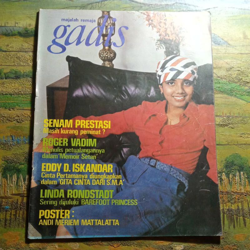 Majalah Gadis no.8, Linda Rondstadt sering dijuluki Barefoot Princess