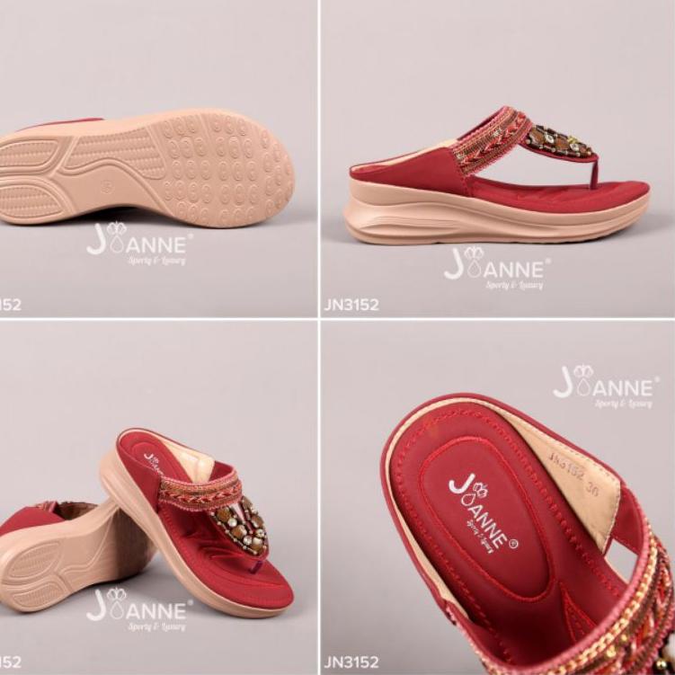 Sale Terbatas RESTOCK [ORIGINAL] JOANNE Wedges Sandals Sepatu Wanita #JN3152