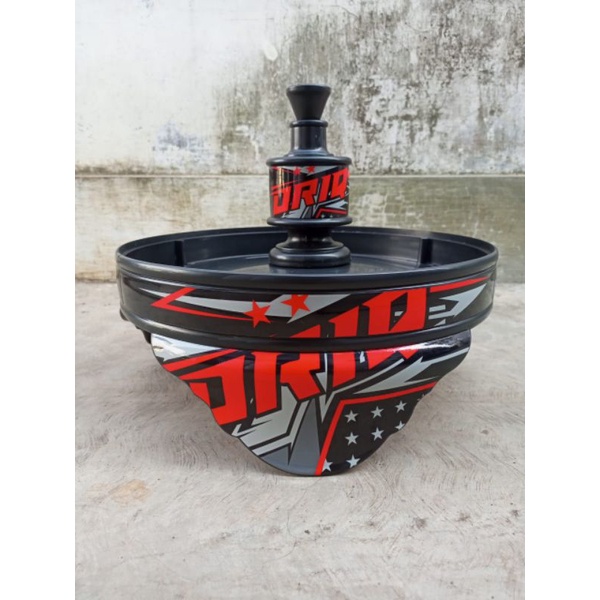 Tebok Decal PVC Slim Motiv Oriq 3D