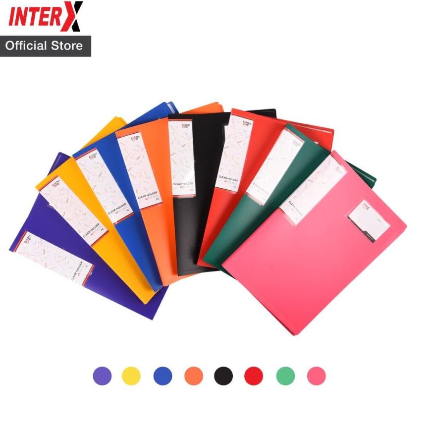 

Paling Popular❋ Clear holder 40 lembar FOLIO F4 / dokumen keeper folio F4 folder one 64