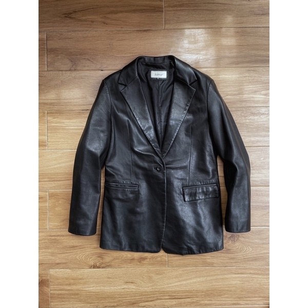 Jas kulit Blazer kulit jaket kulit preloved pl bekas second