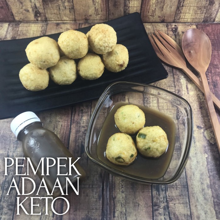 

Pempek Adaan Keto Diabetes Lowcarb 10Pcs Tx0503