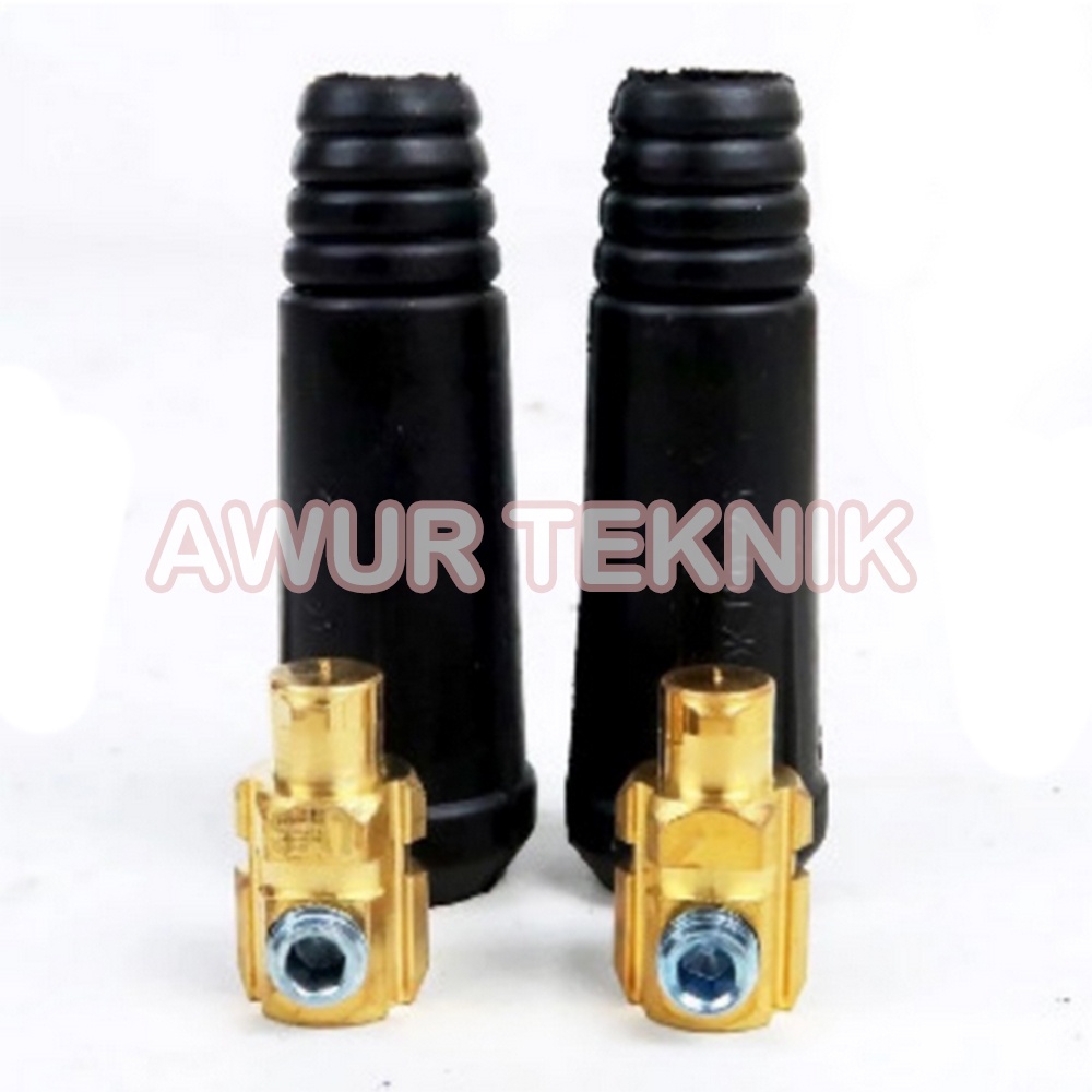 Jual Connector Travo Las Inverter Model Male Female Cable Connector Male Female 10 25mm