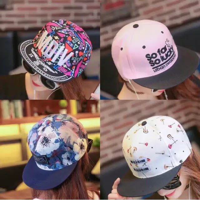 Utama Jakarta Baru - JK105 - Topi Korea Unisex/ Topi Baseball Fashion Korea/Topi Baseball