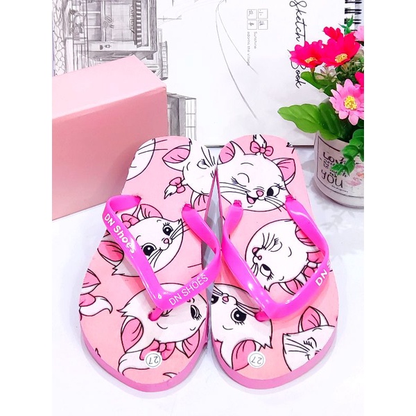 Sandal Anak Perempuan Sandal Jepit Anak Karakter Marry Salem