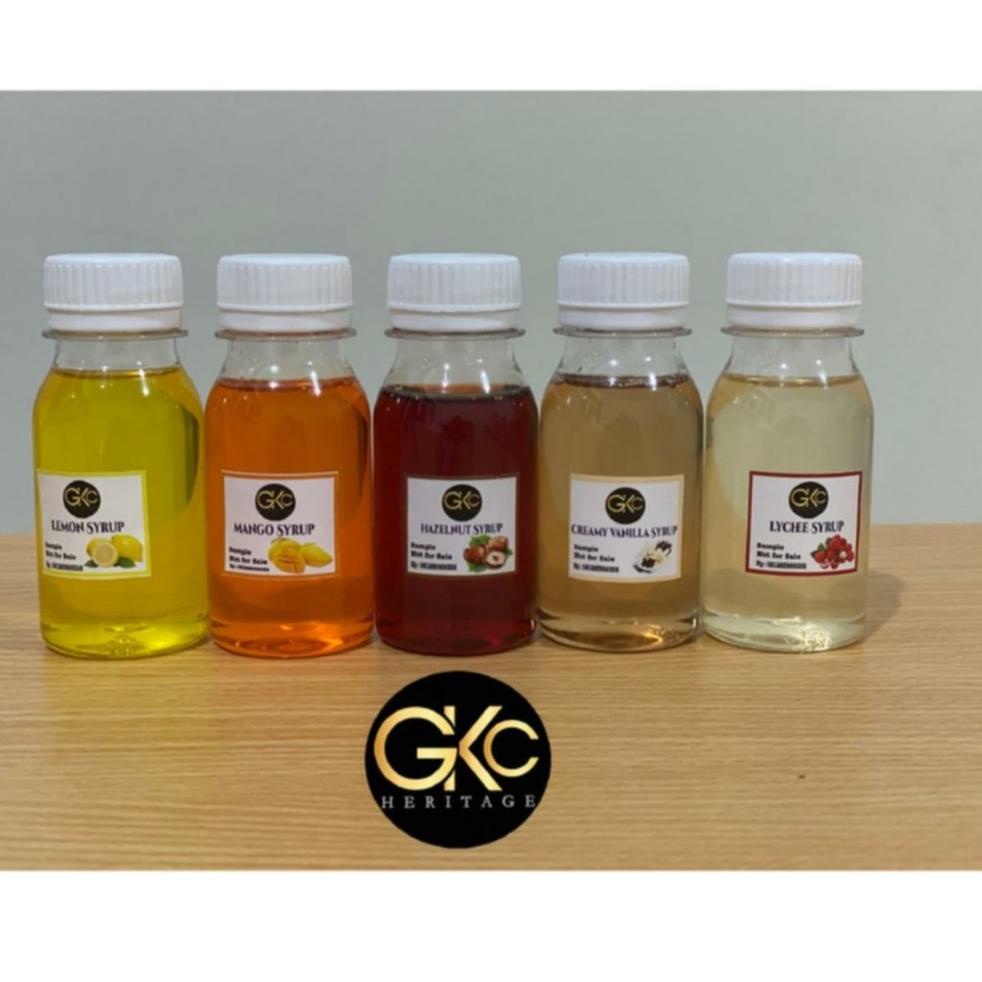 

Ready Stok Paket Tester / Sample Sirup 5 botol GKC Heritage @ 60ml ..,,.,,.,