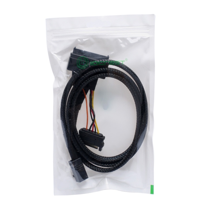 Kabel SSD btsg SFF-8643 Ke SFF-8639 NVMe Dengan Pengganti Kawat Kabel Listrik 15P