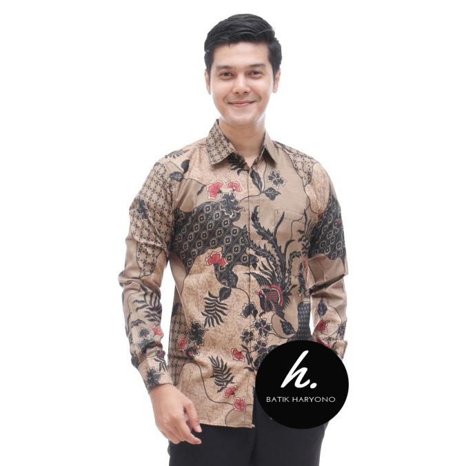 Baju Kemeja Batik Pria Lengan Panjang Mewah Terbaru Buat Kondangan
