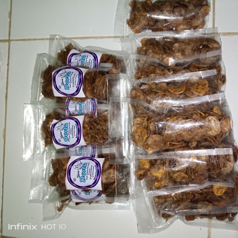 

Pisang coklat lumer