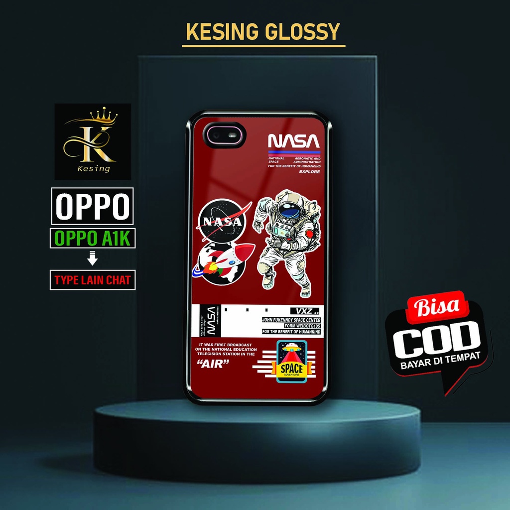 Case OPPO A1K Terbaru - Casing Hp OPPO A1K - Kesing Hp - Hardcase Glossy - Softcase Protect - Siliko
