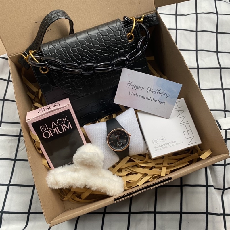 [FREE BABY GOLD] TAS 0330 HAMPERS GIFTBOX TAS SELEMPANG WANITA