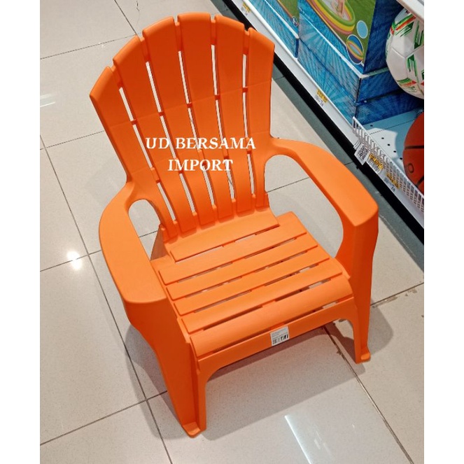 SOLEIL Kursi Anak Adirondack/Kursi Outdoor/Kids Chair - Orange